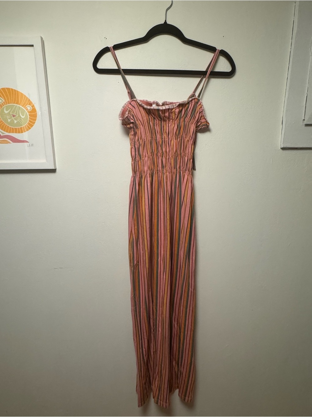 & Other Stories Rainbow Maxi Dress